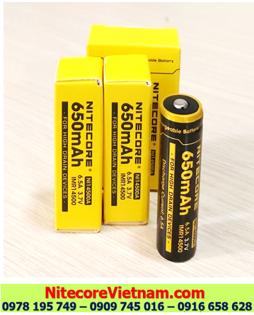 Nitecore NI14500A -AA650mAh 3.7v